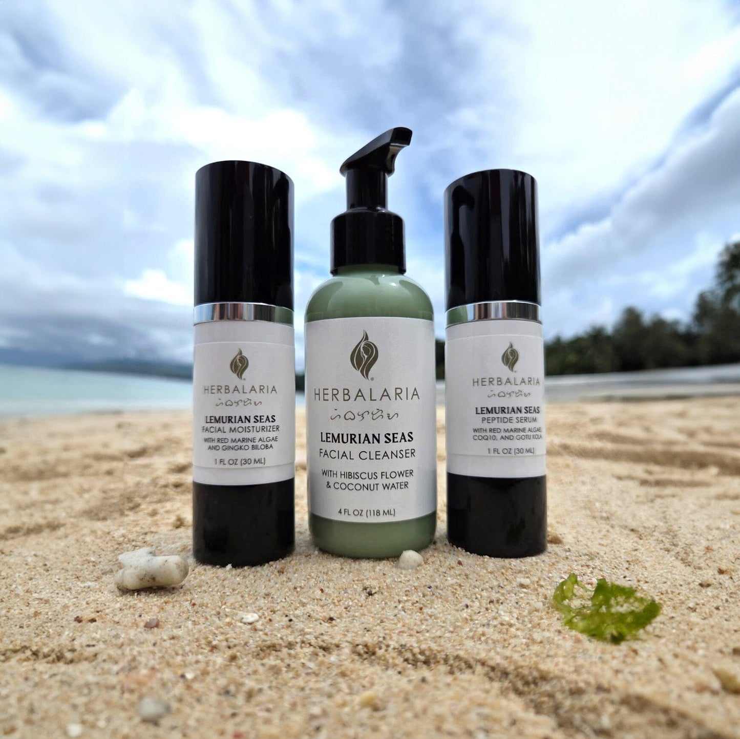 Lemurian Seas Facial Care Set Skin Care Set Herbalaria