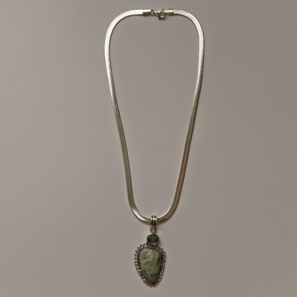 
                  
                    Angel Stone Seraphinite and Aquamarine Accessories Herbalaria LLC 
                  
                