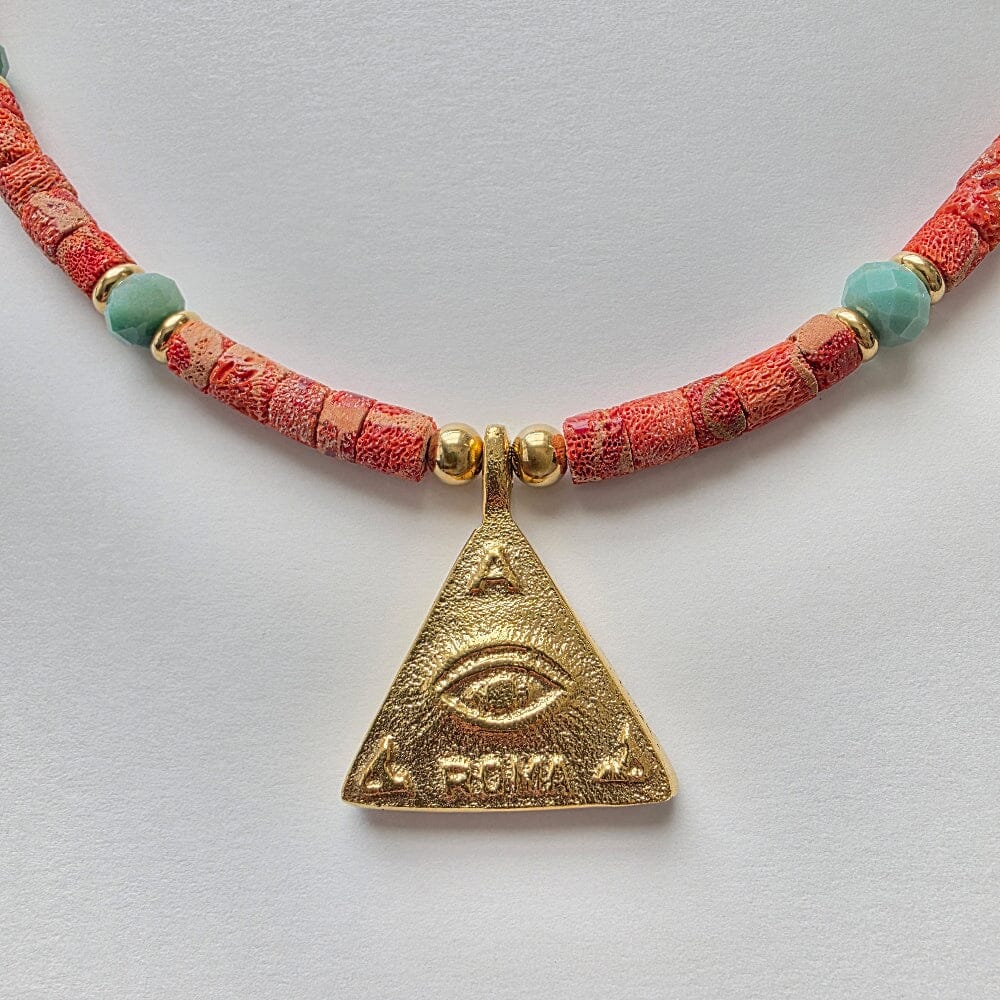 Apple Coral and Chrysoprase of Creative Power Trespico Accessories Herbalaria LLC 