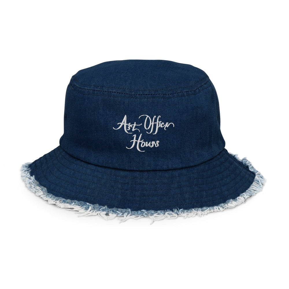 
                  
                    Art Office Hours - Distressed denim bucket hat Herbalaria Classic Denim 
                  
                