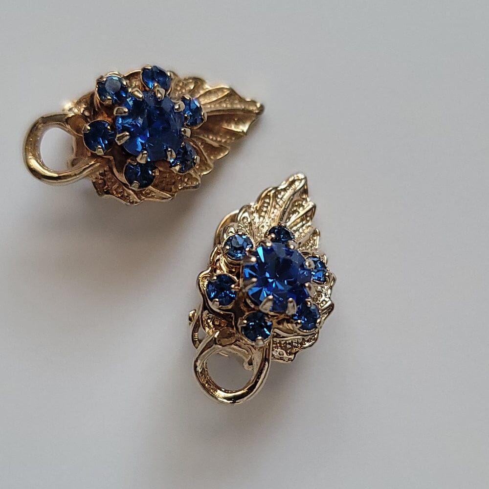 
                  
                    Blue Gem Flower and Gold Leaf Accessories Herbalaria LLC 
                  
                