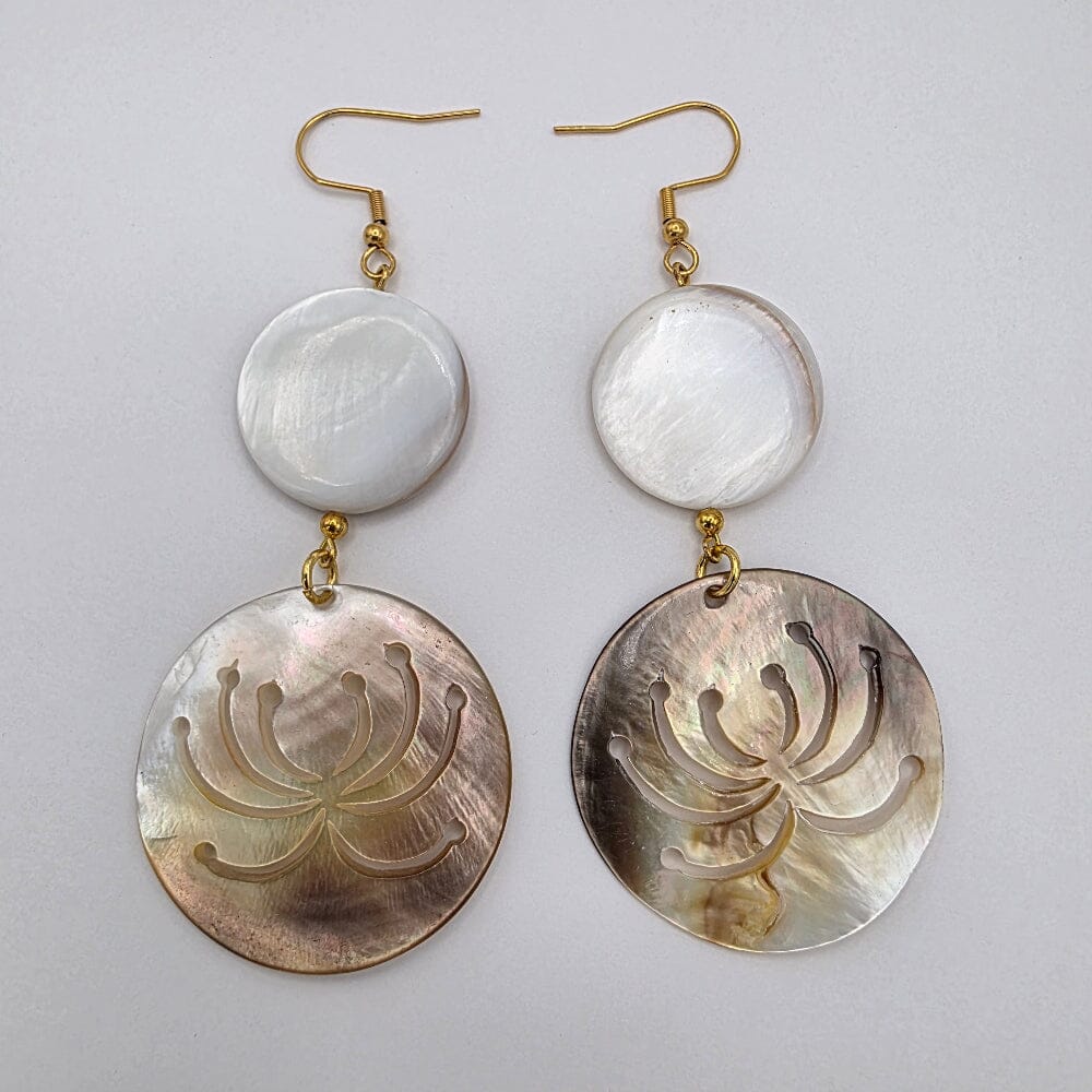 Chrysanthemum Shell and Moon Accessories Herbalaria LLC 