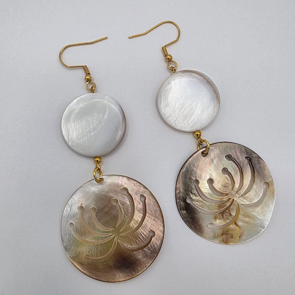 Chrysanthemum Shell and Moon Accessories Herbalaria LLC 