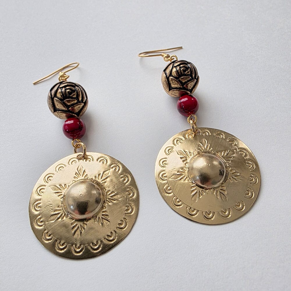 Deep Red & Black Rose Quartz Agong Accessories Herbalaria LLC 