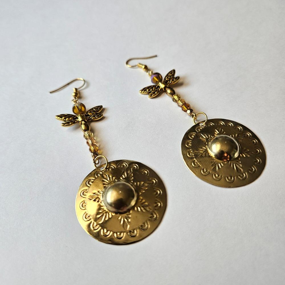 Dragonfly Agong Earrings Accessories Herbalaria 