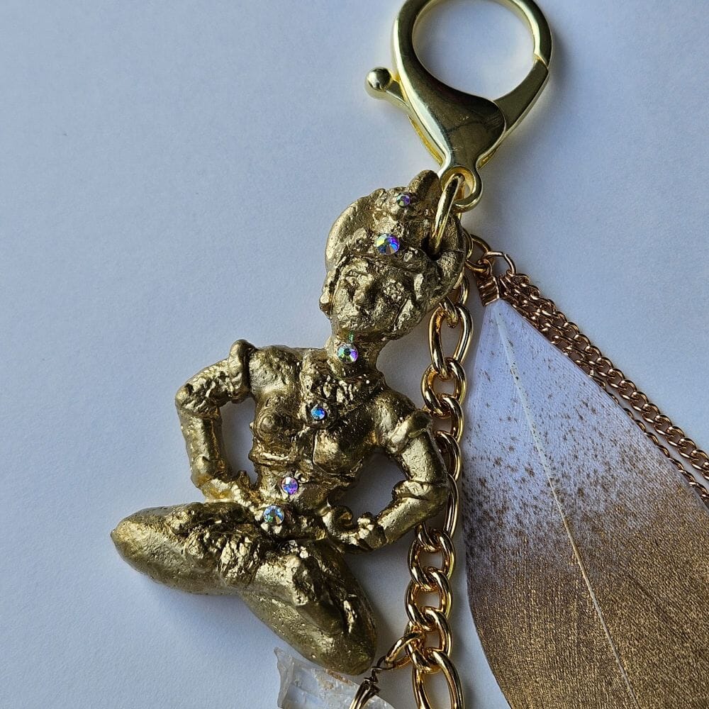 
                  
                    Golden Tara of Divine Alignment Charm LIMITED EDITION Accessories Herbalaria LLC 
                  
                