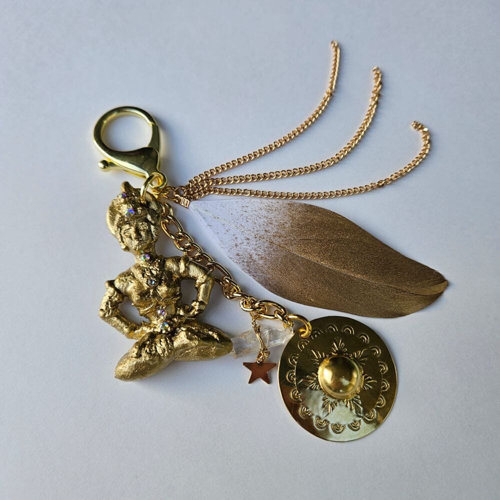 Golden Tara of Divine Alignment Charm LIMITED EDITION Accessories Herbalaria LLC 