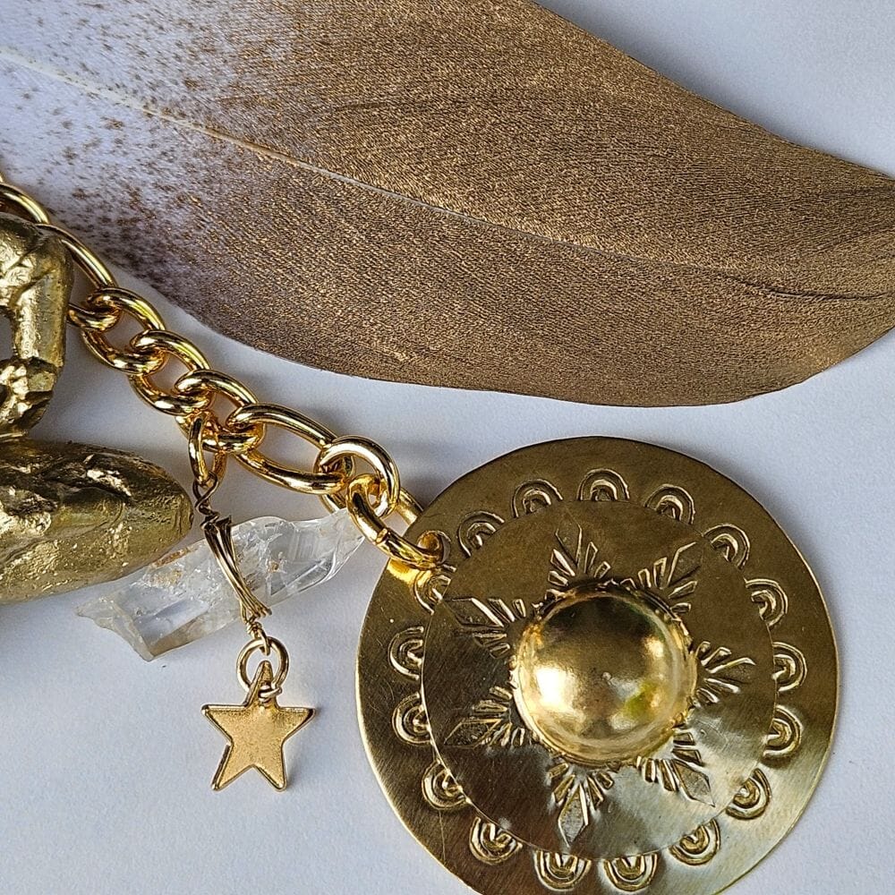 
                  
                    Golden Tara of Divine Alignment Charm LIMITED EDITION Accessories Herbalaria LLC 
                  
                