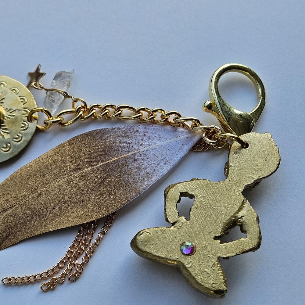 
                  
                    Golden Tara of Divine Alignment Charm LIMITED EDITION Accessories Herbalaria LLC 
                  
                