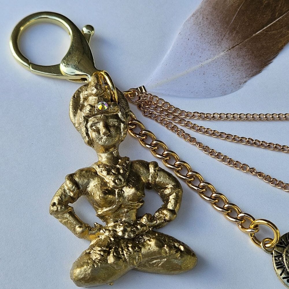 
                  
                    Golden Tara of Intuition Charm LIMITED EDITION Accessories Herbalaria LLC 
                  
                