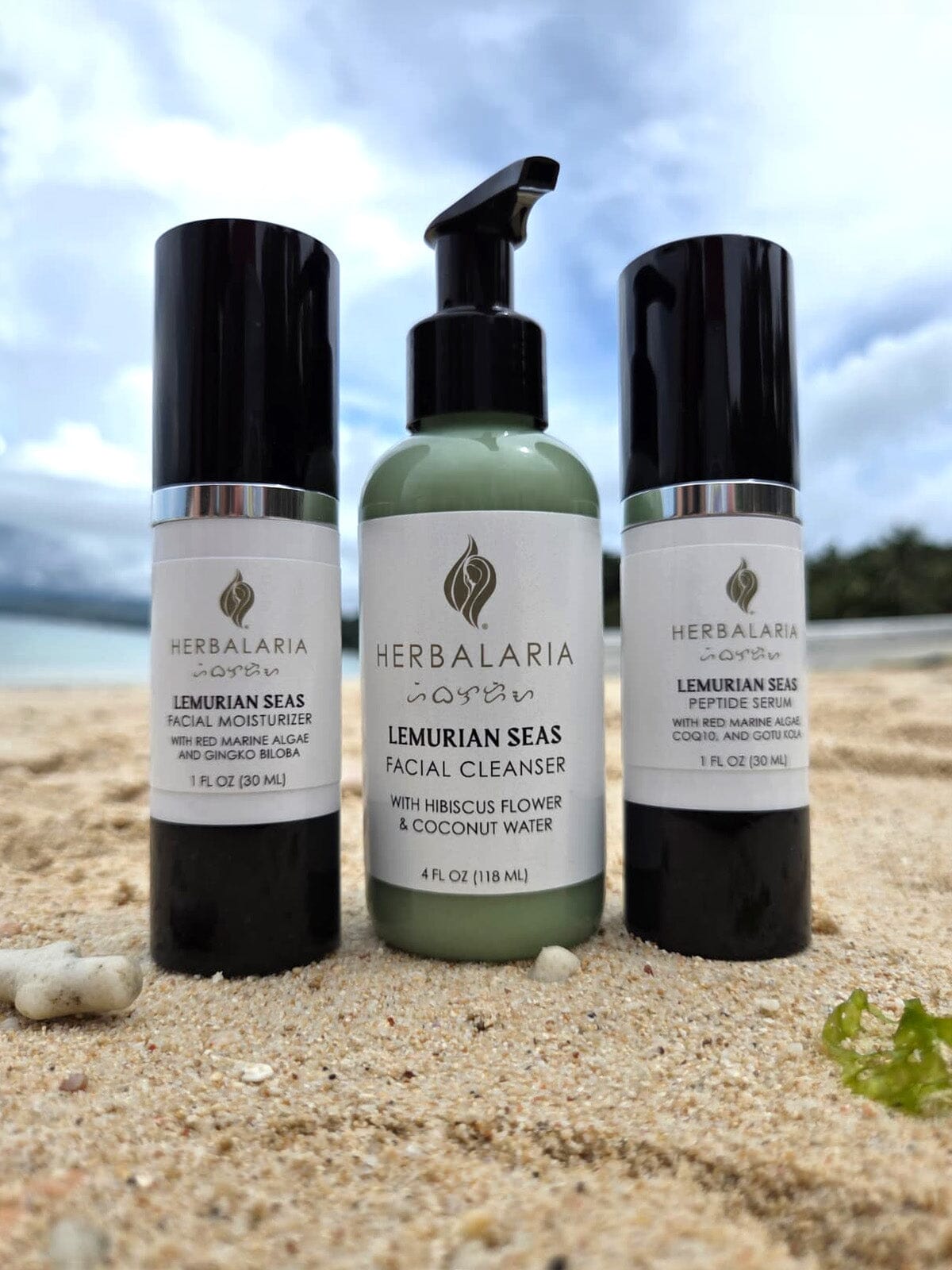 Lemurian Seas Facial Care Set Skin Care Set Herbalaria 