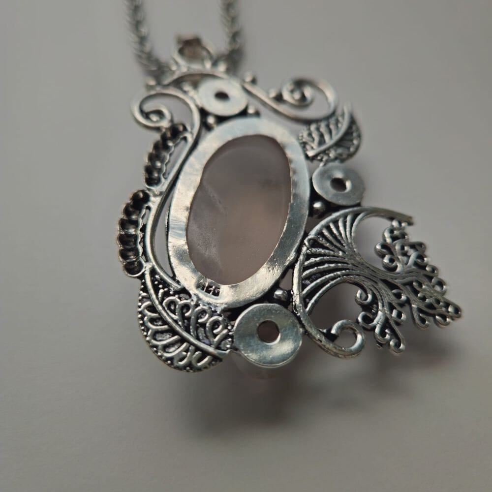 
                  
                    Love and Romance Stone Rose Quartz and Kunzite Accessories Herbalaria LLC 
                  
                