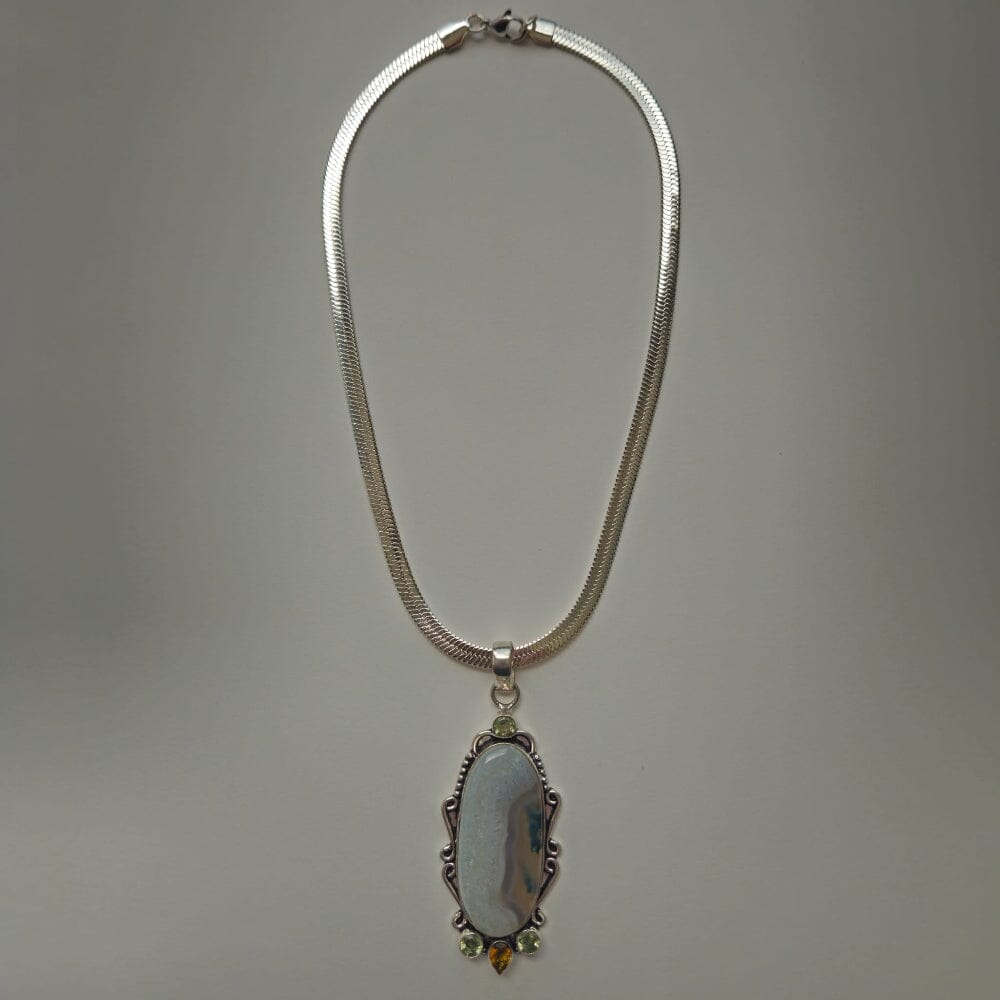 
                  
                    Moss Agate, Peridot, and Citrine Accessories Herbalaria LLC 
                  
                