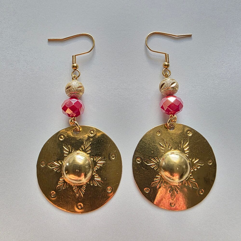 Red Crystal & Gold Agong Accessories Herbalaria LLC 