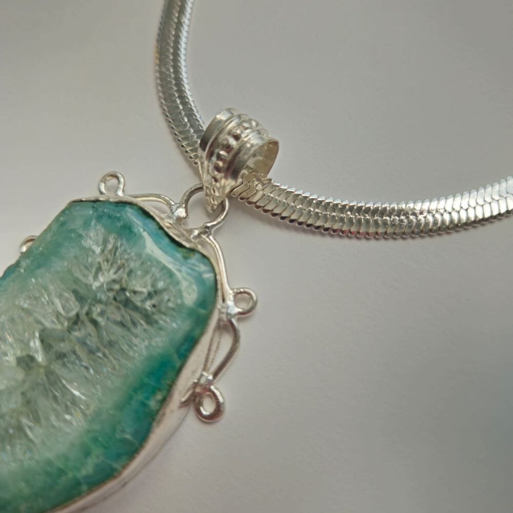 
                  
                    Sea Green Agate Geode Accessories Herbalaria LLC 
                  
                