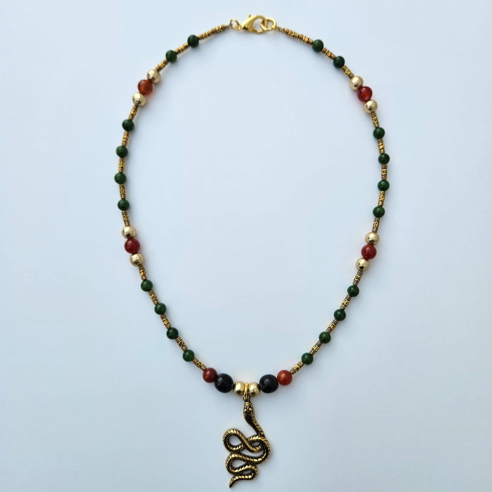 Serpent Goddess Necklace Herbalaria 