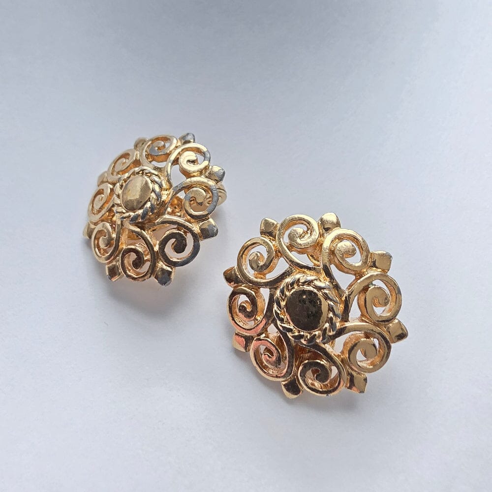 Vintage Monet Scrollwork Swirl Accessories Herbalaria LLC 