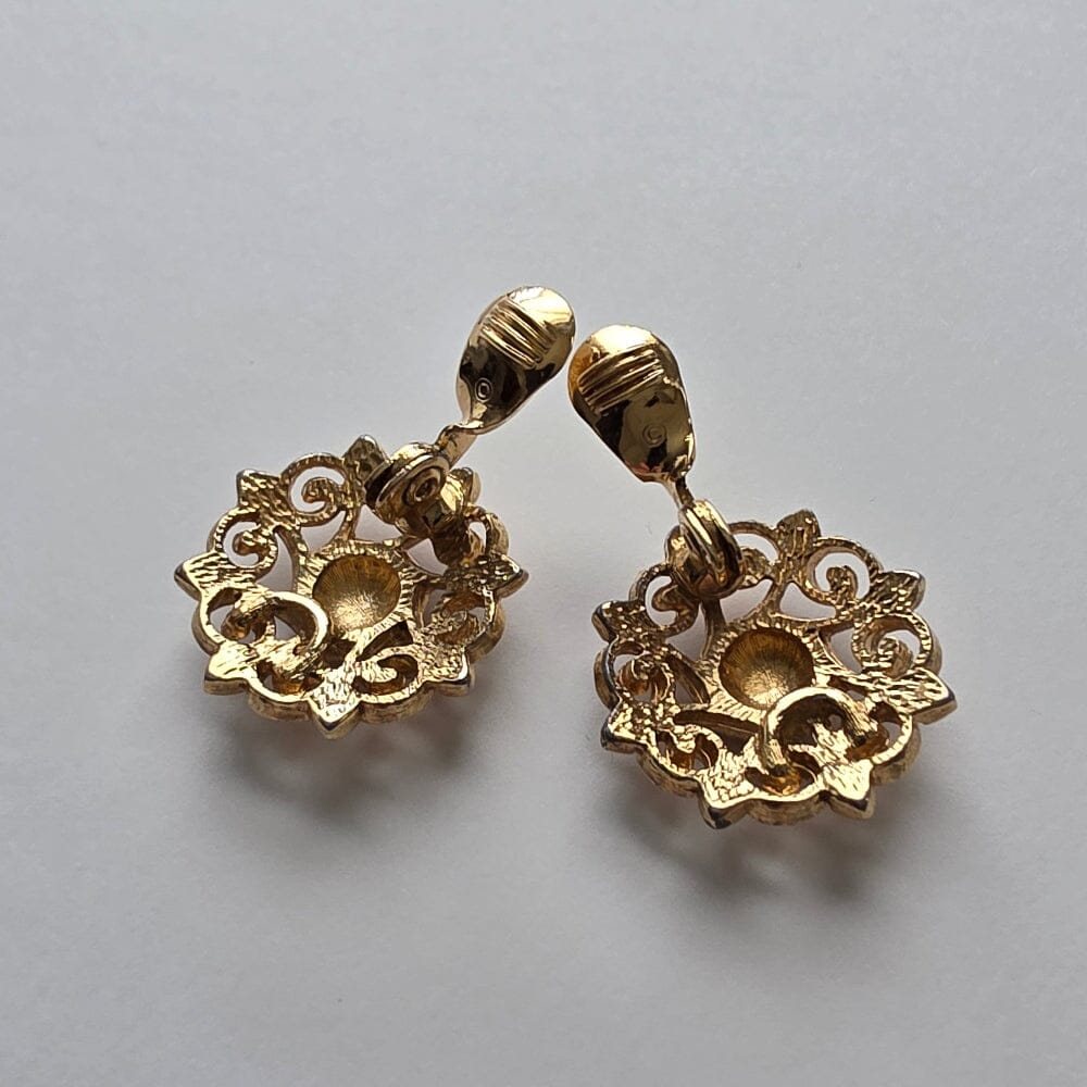 Vintage Monet Scrollwork Swirl Accessories Herbalaria LLC 