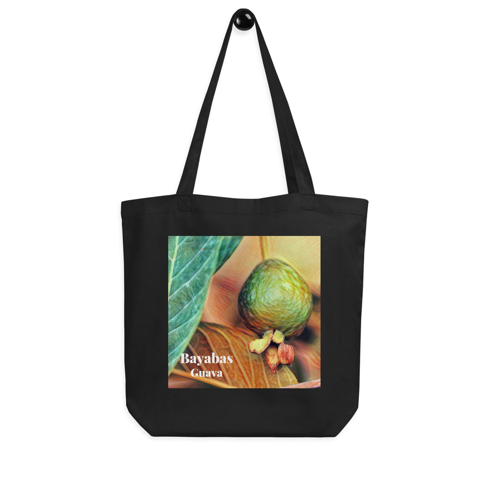 Bayabas Eco Tote Bag Herbalaria Black 