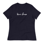 Island Savage AAPI - Women's Relaxed T-Shirt Herbalaria Navy S 