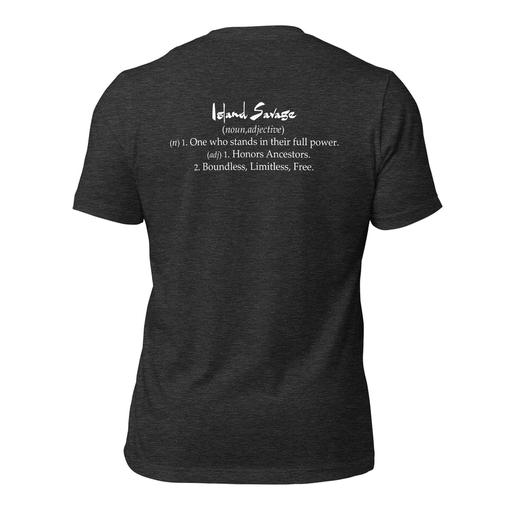 
                  
                    Island Savage - Unisex t-shirt Herbalaria LLC Dark Grey Heather XS 
                  
                