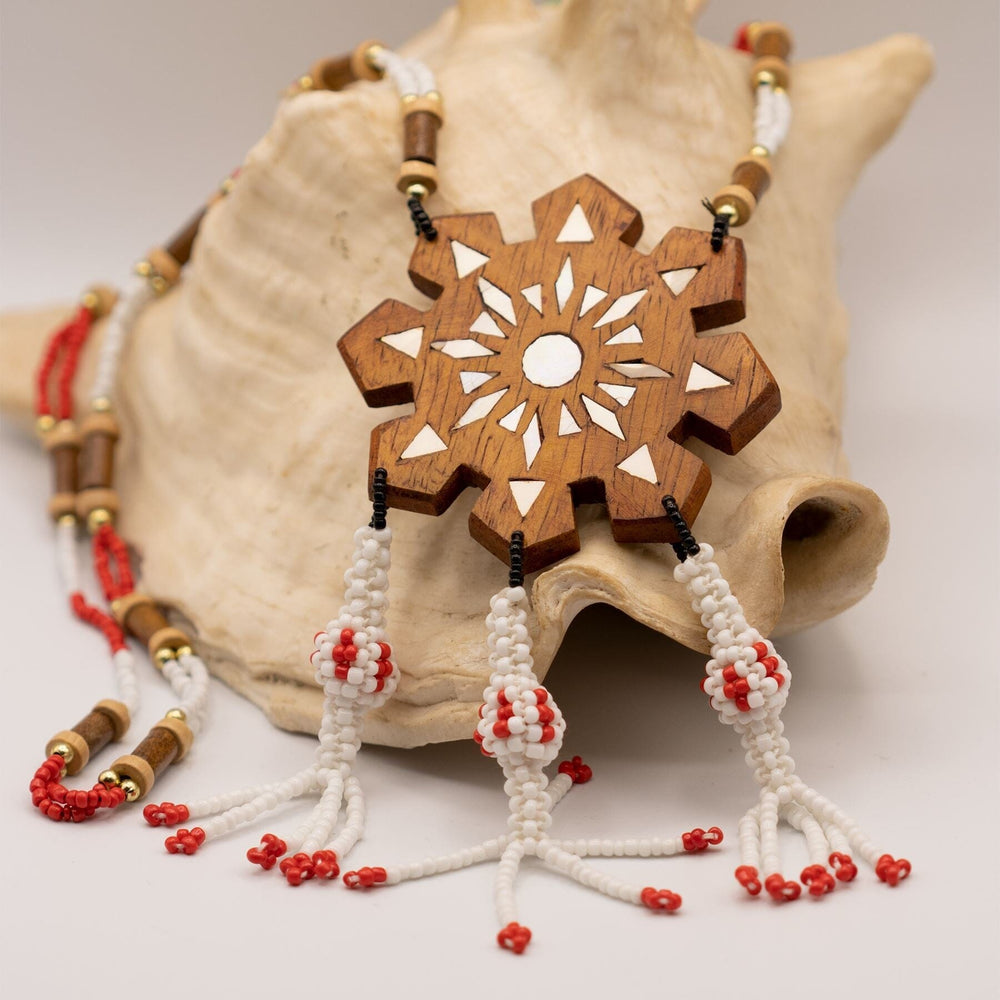 
                  
                    Maranao-Style Filipino Sun Carving Necklace (Limited Edition) Accessories Herbalaria 
                  
                