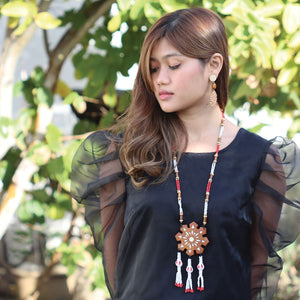 
                  
                    Maranao-Style Filipino Sun Carving Necklace (Limited Edition) Accessories Herbalaria 
                  
                