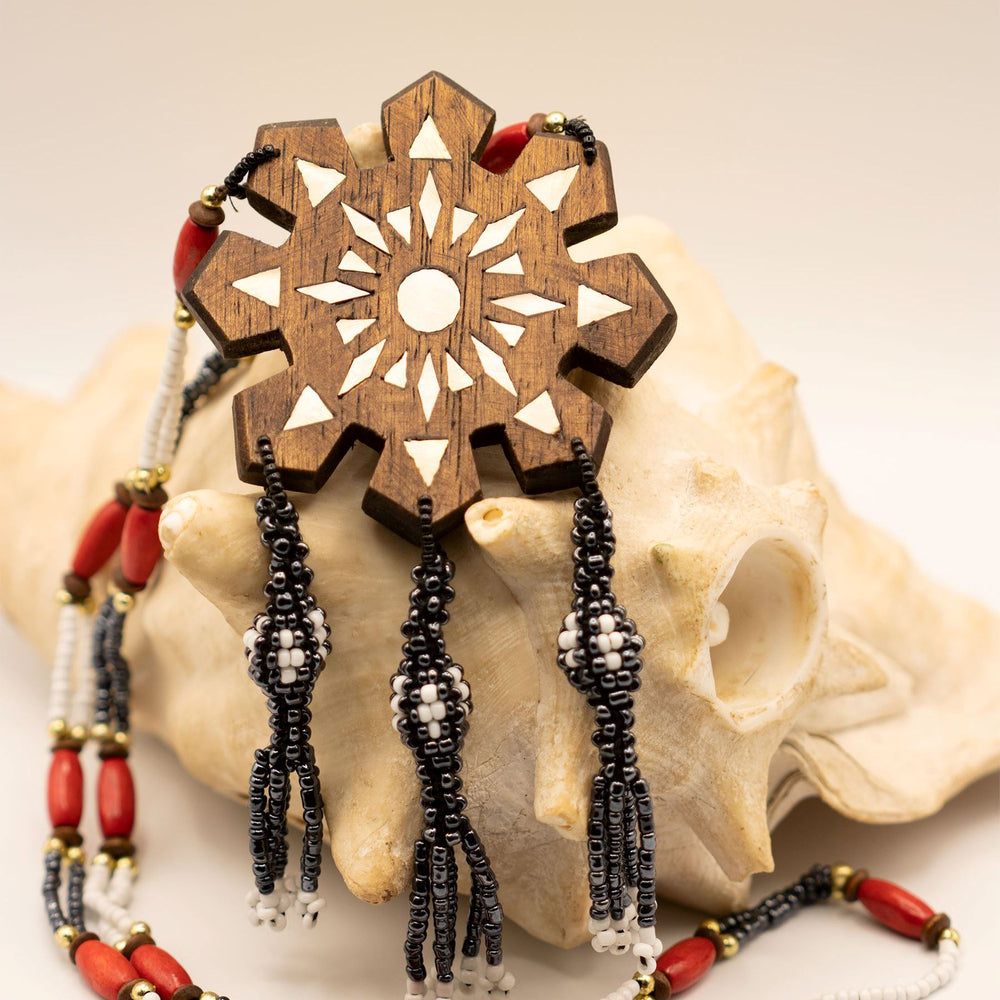 
                  
                    Maranao-Style Filipino Sun Carving Necklace (Limited Edition) Accessories Herbalaria 
                  
                